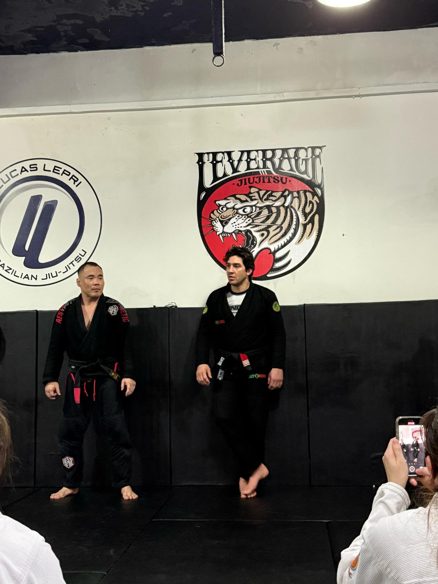 Lucas Lepri seminar at Leverage BJJ in TTDI, Kuala Lumpur