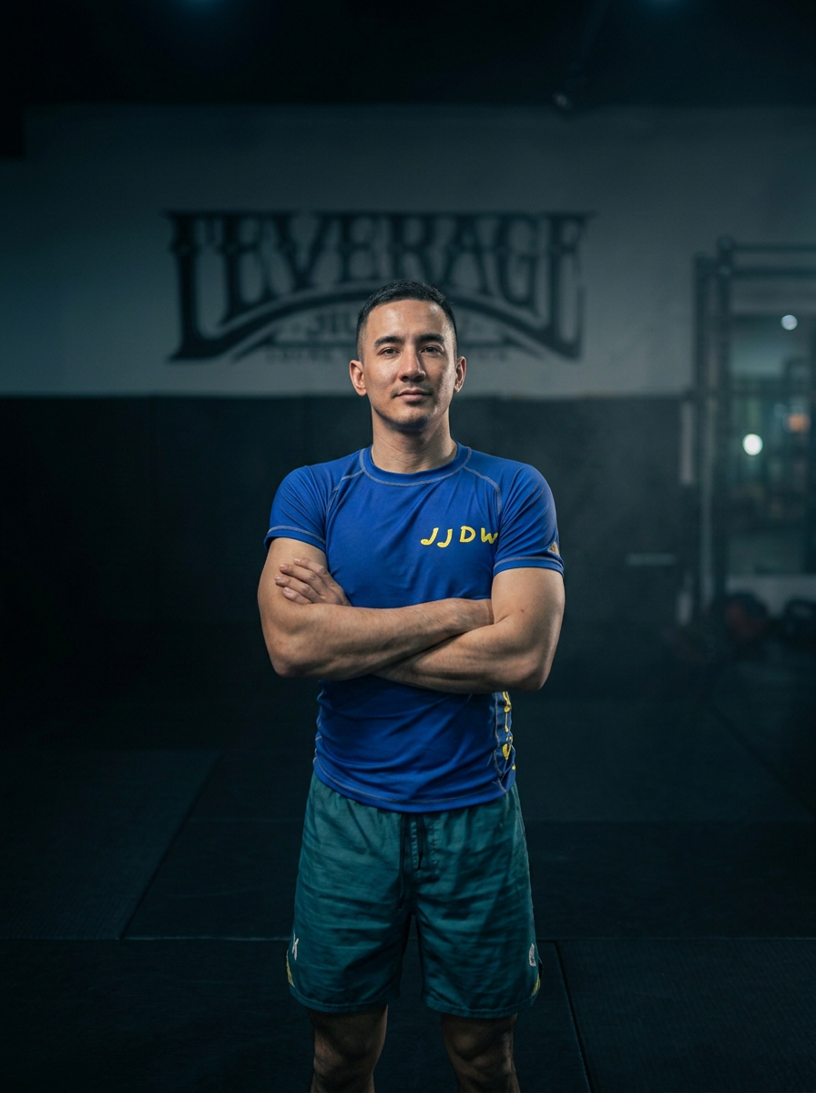 Prof. Shoma, black belt No-Gi coach at Leverage BJJ Kuala Lumpur